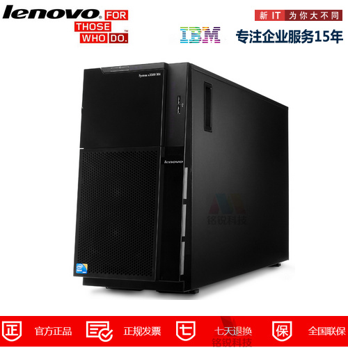 联想（Lenovo）IBM服务器X3500M5 5464i05 E5-2603v3 塔式2颗2603V3、3块600GB硬盘升级R5 _IBM四川总代含增值税发票及运费